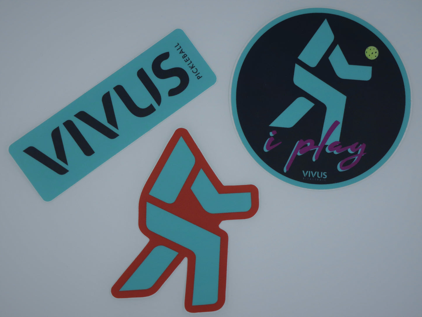 Vivus Pickleball and Ludo Stickers